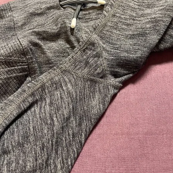 Athleta Girl Heathered Gray Leggings - Girls Size L/12 (Large) - Picture 4 of 6